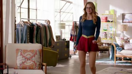 Melissa Benoist en una imagen de 'Supergirl'.