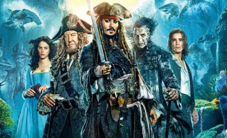 Cartel de 'Piratas del caribe: La venganza de Salazar'