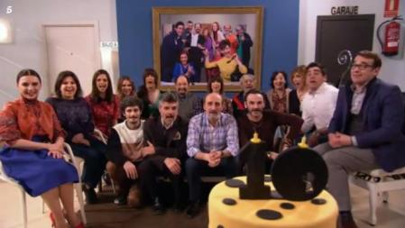 Reparto completo de 'La que se avecina' en la presentación de la décima temporada