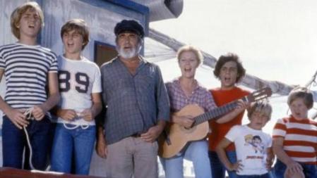 Escena mítica de la serie de TVE 'Verano Azul'.