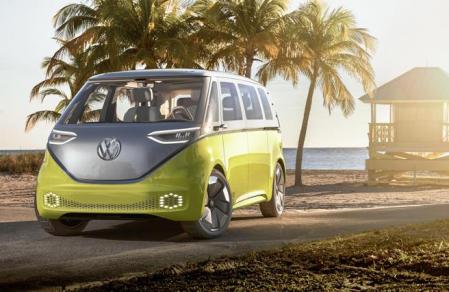 El I.D. Buzz recuerda a la mítica Volkswagen T1 y cuenta con un autonomía de 600 km