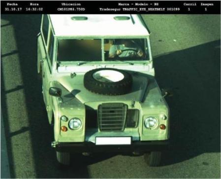 En total serán 227 las cámaras destinadas a vigilar el uso del cinturón de seguridad