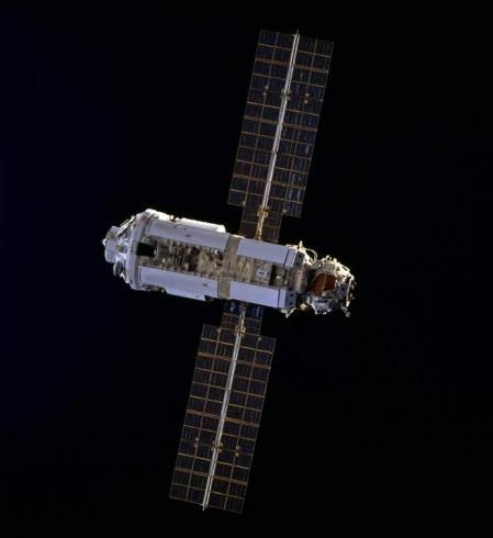 El módulo Zaryá, el primer componente de la Estación Espacial Internacional