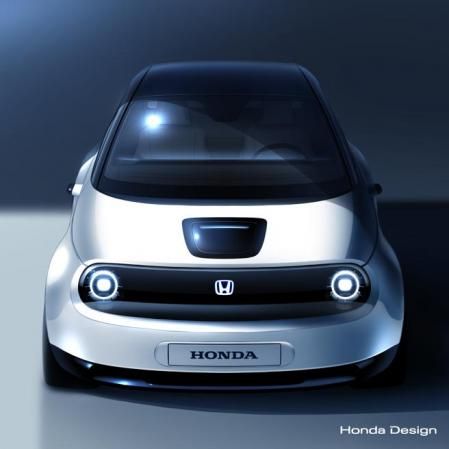 Esta es la última imagen que ha revelado Honda de su nuevo vehículo eléctrico