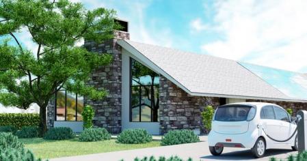 Mucha gente opta por hacer la recarga de su coche eléctrico en casa