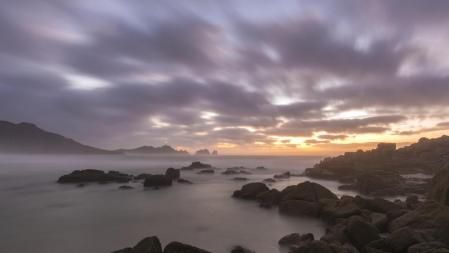 Cabo Vilán en la Costa da Morte en Galicia