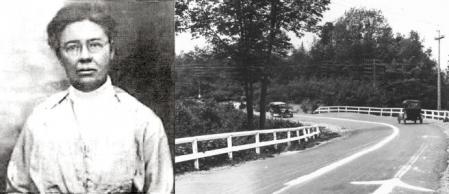 June McCarrol pensó en la línea divisoria que permitiría circular a cada vehículo por su carril