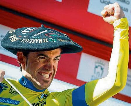 Ion Izagirre venció en la Itzulia 2019 y se coronó con la identificativa txapela.&nbsp;