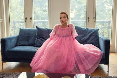 Jodie Comer como Villanelle en Killing Eve
