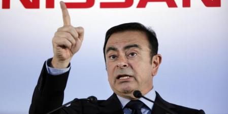 Carlos Ghosn durante su criticada etapa al frente de Nissan, por la que fue juzgado y huyó antes de que terminase el juicio.&nbsp;