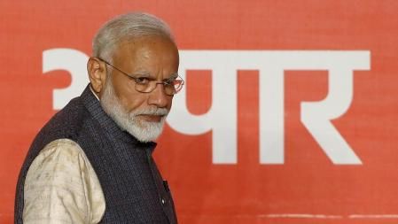 El primer ministro indio, Narendra Modi