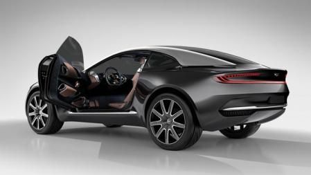 Puerta tipo cisne del Aston Martin DBX Concept