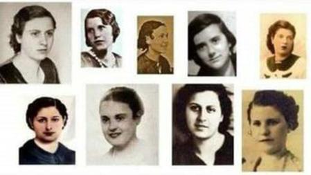 Los rostros de algunas de “las Trece Rosas”