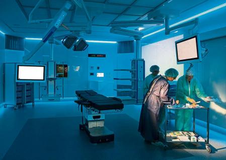 Quirófano de cardiología pediátrica de Sant Joan de Déu 