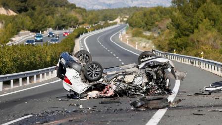 Las autopistas y autovías son las vías más seguras, pero no están exentas de siniestros graves ni de víctimas mortales&nbsp;