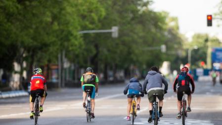 Cada vez más madrileños se animan a subir a la bici.&nbsp;