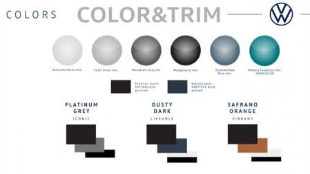 Paleta de combinación de colores del ID.3