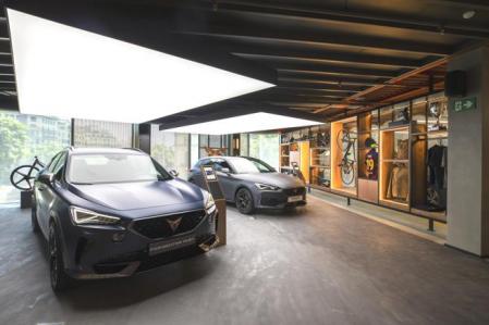 La marca deportiva Cupra también tendrá su zona de exposición