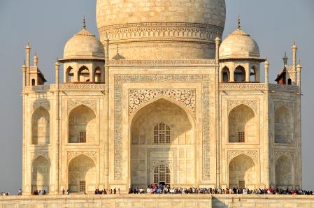 The Taj Mahal. - Fotografía de stock