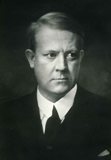 Retrato de Quisling alrededor de 1919.