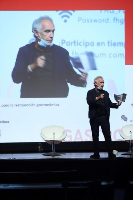 Ferran Adrià en el nuevo congreso FHG Forum