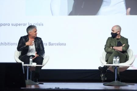 Los cocineros Nandu Jubany y Artur Martínez en FHG Forum