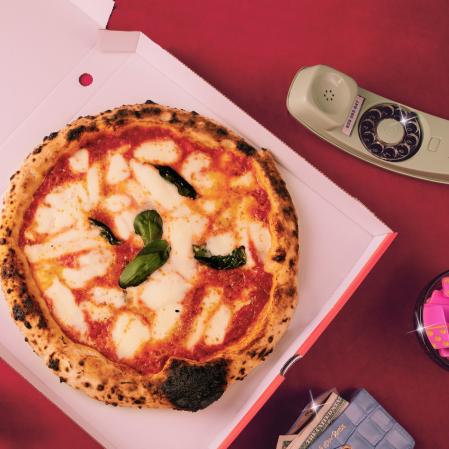 Una de las pizzas de Vicio