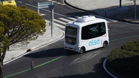 Minibus autónomo de Alsa