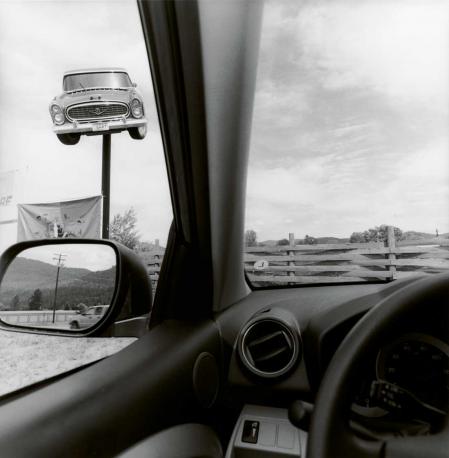 'Montana', Lee Friedlander, 2008. Imagen de plata en gelatina