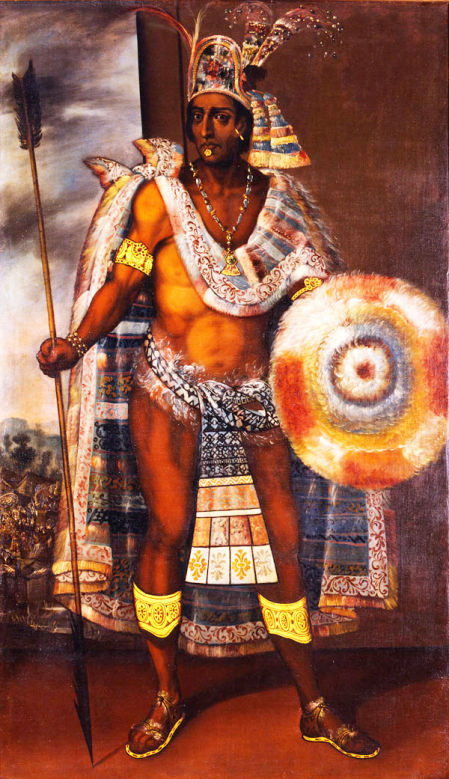 Retrato de Moctezuma.
