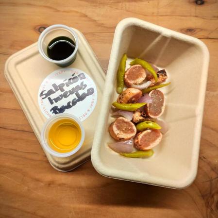 Salpicón de huevas de bacalao