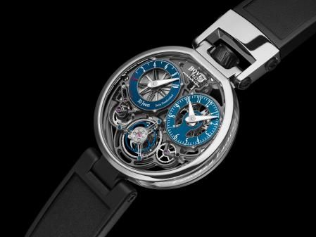 Medvedev es, desde hace un año, el embajador de la manufactura relojera Bovet y luce en su muñeca uno de sus relojes más excepcionales