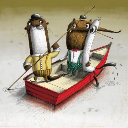 Detalle del libro 'Esta oca es la reoca' de Marta Gusniowska y Robert Romanowicz (ilustraciones)