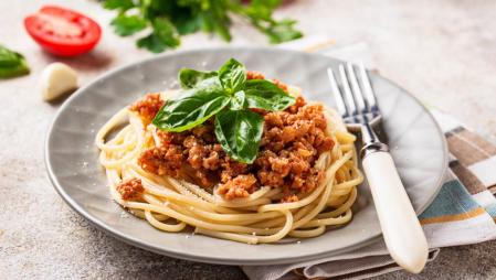 Espaguetis a la boloñesa