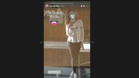 Himar González, presentadora de 'El tiempo' en Antena 3, desde el hospital