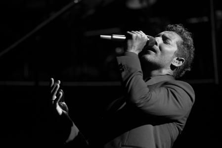 Escena en blanco y negro