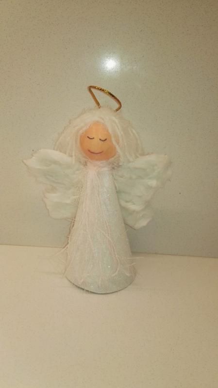 Detalle de un ángel.