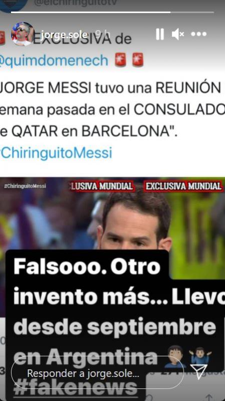 Publicado de Jorge Messi en Instagram