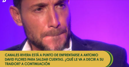 Antonio David pide perdón a Canales Rivera por su traición en 'Sálvame'
