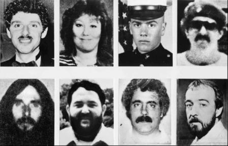 Algunas de las víctimas de Leonard Lake y Charles Ng