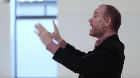 Óscar Peñarroya dirige el Concierto de Navidad del Cor Drassanes.