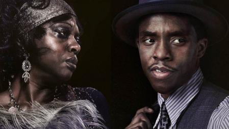 Davis habla con tristeza y admiración del actor Chadwick Boseman, recientemente fallecido