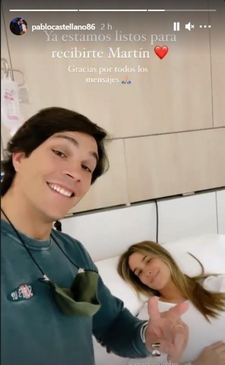 María Pombo y Pablo Castellanos anuncian en Instagram que ya se encuentran en el hospital