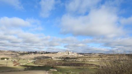 Cervera y el paisaje de su entorno.
