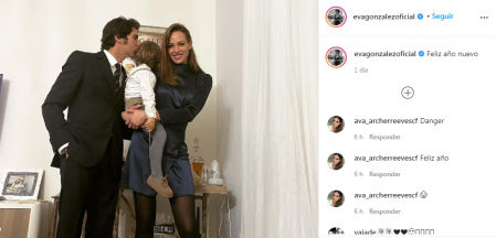 La entrañable fotografía compartida por Eva González.