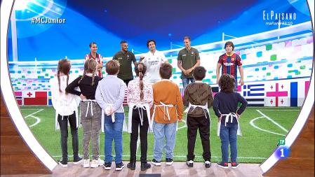 'Masterchef Junior 8': Koke y Marcos Llorente, protagonistas de la primera prueba de la noche