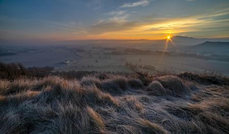 Helada en Sentfores.