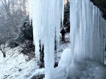 Helada en la Riera de Milany.