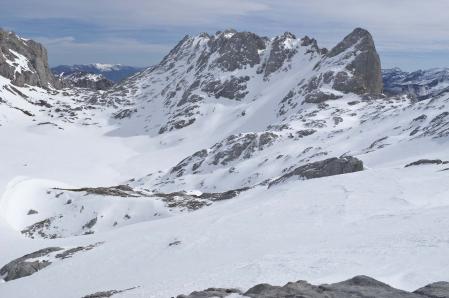 Enclave de Vega de Liordes, en los Picos de Europa, en el término municipal de Posada de Valdeón