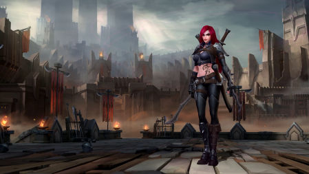 Katarina es uno de los nuevos campeones de Wild Rift